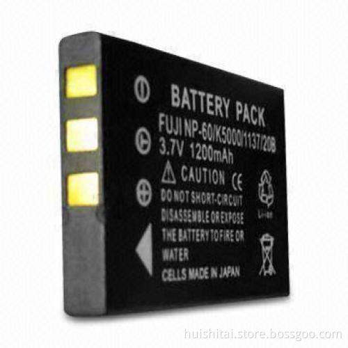 Li-ion Battery Packs with 1,200mAh Capacity and 3.7V Voltage, Suitable for Fuji FNP60